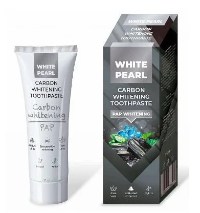 Pap carbon whitening toothpaste