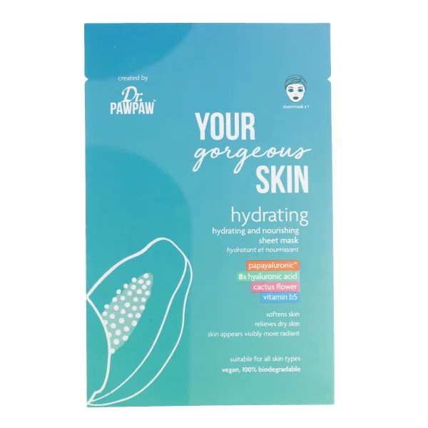 Your gorgeous skin hydrating sheet mask