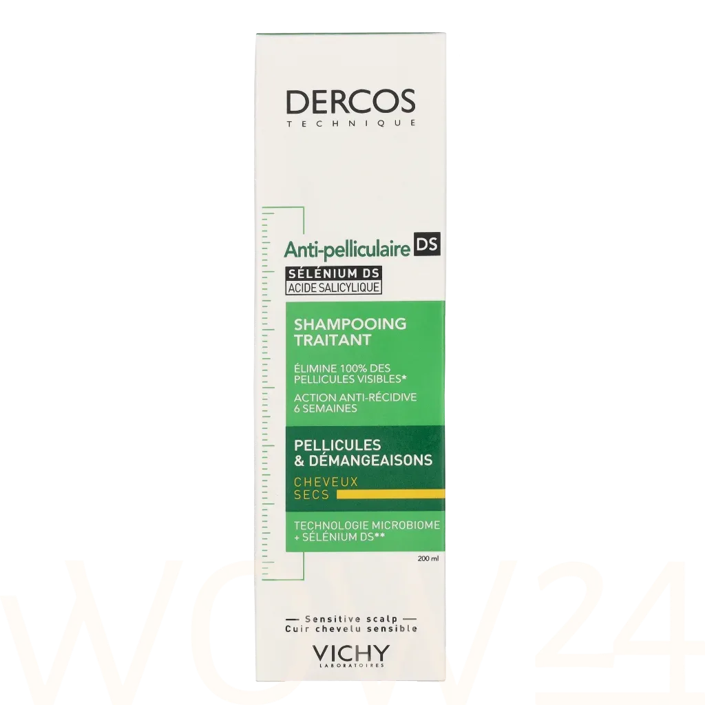 Dercos Anti-Dandruff Dermatological Shampoo Normal to Oily Hair