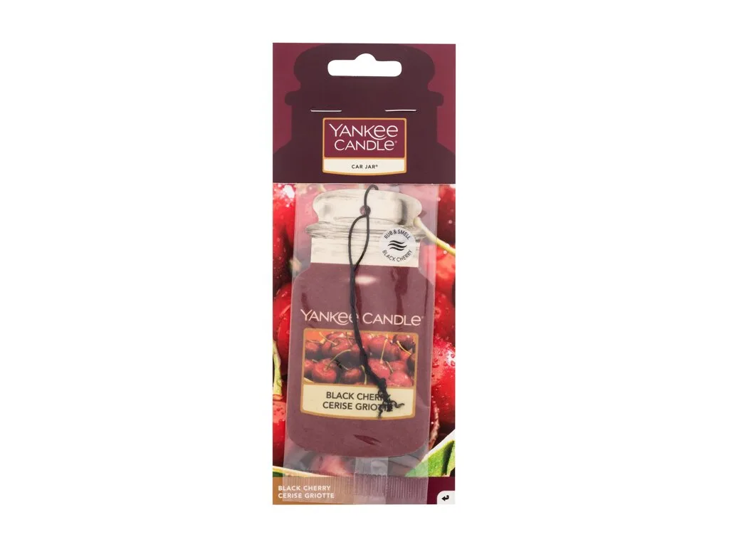 Black cherry car jar