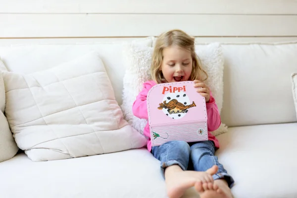 PIPPI Lagaminas 20 cm, rožinis thumbnail 1