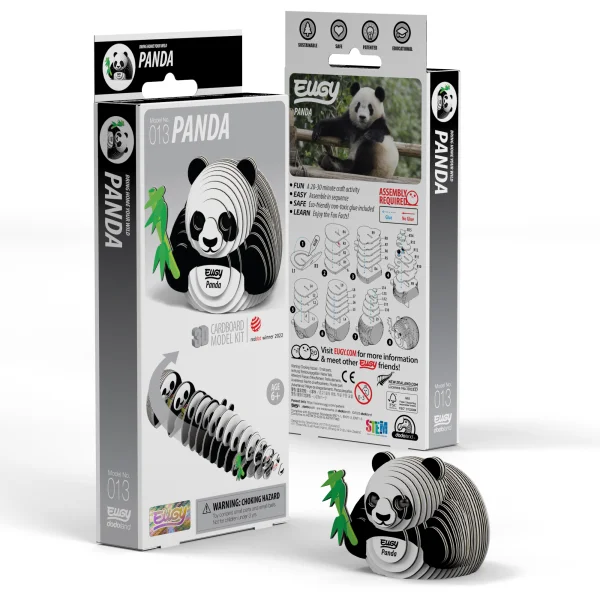  3D kartoninis modelis „Panda“