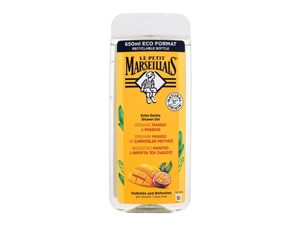 Extra Gentle Shower Gel Organic Mango & Passion