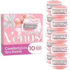 Gillette ComfortGlide Spa Breeze Replacement Heads 10 pcs thumbnail 3