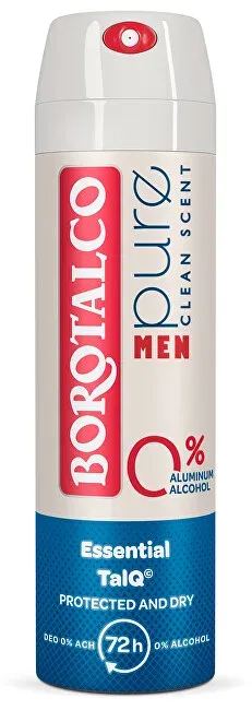 Borotalco Deodorant spray MEN Pure (Deo Spray) 150 ml thumbnail 1