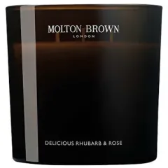 Molton Brown Delicious Rhubarb & Rose Scented Candle thumbnail 2