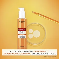 Loreal Revitalift Clinical Vitamin C + Salicylic Acid Cleanser thumbnail 4