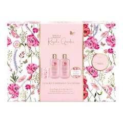 Baylis & Harding Baylis & Harding Body Care Gift Set with Candle - Royale Garden, 4pcs thumbnail 1
