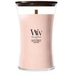 WoodWick Scented candle vase large Coastal Sunberry 609.5 g 2