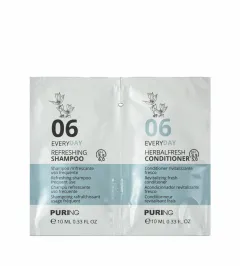 PÜRING sample 10+10 ml PR 06 Everyday Shampoo + Conditioner thumbnail 1