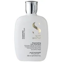 Alfaparf Milano Brightening shampoo for normal hair Semi di Lino Diamond (Illuminating Low Shampoo) - 75 ml thumbnail 1