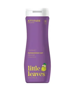 Attitude Little Leaves Baby Body Soap and Shampoo Vanilla and Pear 473 ml thumbnail 1