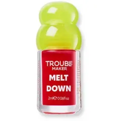 Trouble Maker Melt Down Lip Oil 2 ml - Dizzy Busy Green thumbnail 1