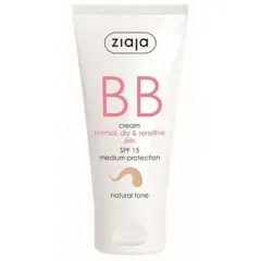 Ziaja BB krém pro normální, suchou a citlivou pleť SPF 15 Dark/Peach Tone (BB Cream) 50 ml thumbnail 3