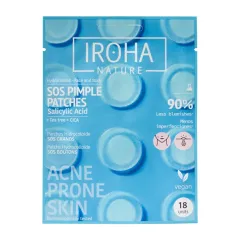 Iroha Patches for acne and skin imperfections SOS Pimple Patches 18 pcs thumbnail 1