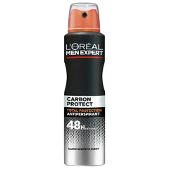 L'Oréal Paris  Antiperspirant spray Carbon Protect Antiperspirant 150 ml thumbnail 1