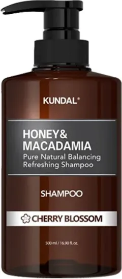 KUNDAL Honey & Macadamia Cherry Blossom Natural Moisturizing Shampoo (Nature Shampoo) - 500 ml 1