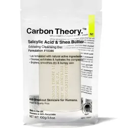 Carbon Theory Cleansing facial soap Salicylic Acid & Shea Butter (Exfoliating Cleansing Bar) 100 g thumbnail 1