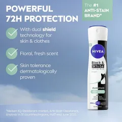 Nivea Black & White Invisible Fresh thumbnail 2