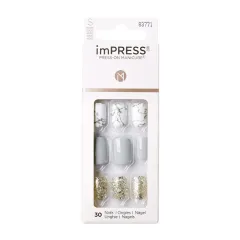 Kiss Kiss Self-adhesive nails imPRESS Knock Out 30 pcs thumbnail 1