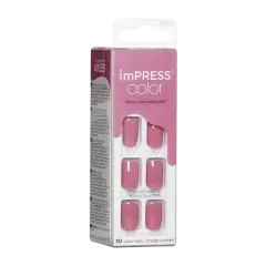 Kiss Kiss Self-adhesive nails imPRESS Color Petal Pink 30 pcs thumbnail 3