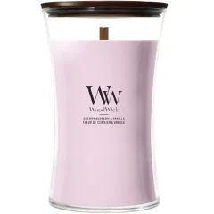WoodWick Scented candle vase large Cherry Blossom & Vanilla 609.5 g 1