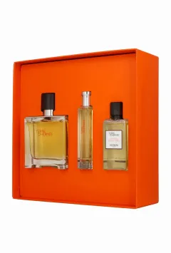 Hermes Set Hermes Terre D`Hermes Parfum 75ml + Parfum 15ml + Shower Gel Hair & Body 40ml thumbnail 7