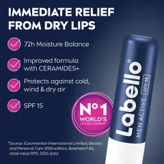 Labello Men Active 24h Moisture Lip Balm thumbnail 3