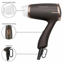 Profi care Compact hair dryer HT 3009 BR thumbnail 4