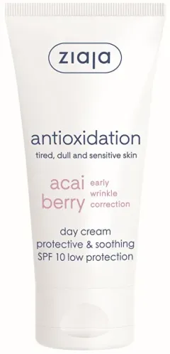 Ziaja Soothing Day Cream SPF 10 Acai Berry ( Protective & Soothing Day Cream) 50 ml thumbnail 1