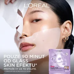 L'Oréal Paris  Hydrogel brightening mask Filler Glass Skin Mask thumbnail 2
