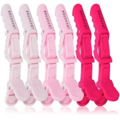 BrushArt Hair Crocodile Sectioning Hair Clips Set 6 pcs thumbnail 1