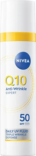 Nivea Daily Facial Fluid SPF 50 Q10 Anti-Wrinkle Expert (Daily UV Fluid) 40 ml thumbnail 1