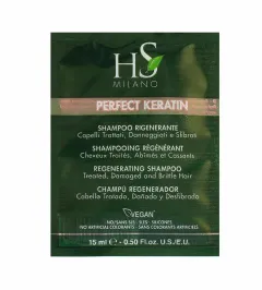 HS MILANO sample 15 ml Perfect Keratin Shampoo Sachet thumbnail 1