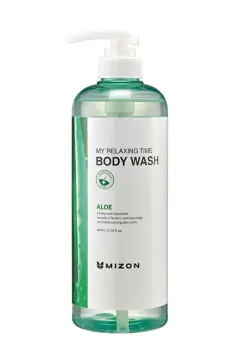 Mizon Fresh shower gel My Relaxing Time Aloe ( Body Wash) 800 ml thumbnail 1