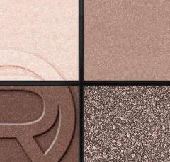L'Oréal Paris  Rendez-Vous Couleur Eye & Cheek Quad Multi-Purpose Eye and Cheek Palette - 04 Cold Platinum thumbnail 1