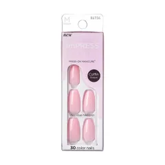 Kiss Kiss Self-adhesive nails imPRESS Color MC Pink Dream 30 pcs thumbnail 1
