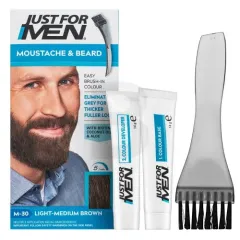 Just For Men Moustache & Beard Color M30 Light-Medium Brown thumbnail 1