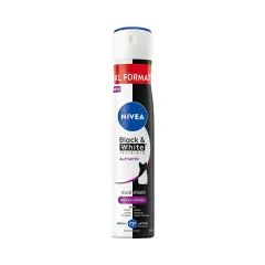 Nivea Antiperspirant spray B&W Authentic Anti-Perspirant 200 ml thumbnail 1