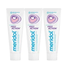 Meridol Fast Action Toothpaste 3 x thumbnail 2