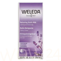 Weleda Lavender relaxing bath milk thumbnail 3