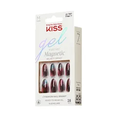 Kiss Artificial nails Gel Fantasy Magnetic - Moonlit Veil 28 pcs thumbnail 2