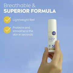 Nivea 2in1 Face Serum SPF 50+ (Daily UV Serum) thumbnail 2