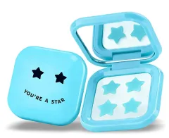 Biovene Set of blue Pimple Star Patches & Mirror Case 32 pcs thumbnail 1