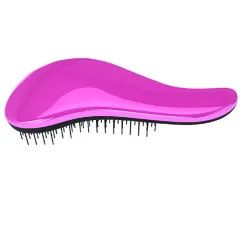 Dtangler Hair brush with Metalic Pink handle thumbnail 1