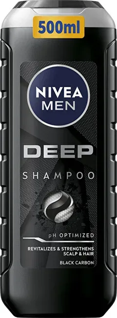 Nivea Revitalizing shampoo for oily hair and scalp Men (Deep Shampoo) - 500 ml thumbnail 1