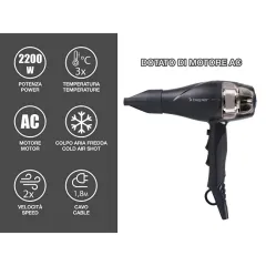 Beper Professional hair dryer P301ASC002 thumbnail 2