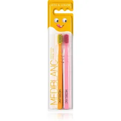 MEDIBLANC Children´s toothbrush Ultra Soft Orange/Pink 2 pcs thumbnail 1