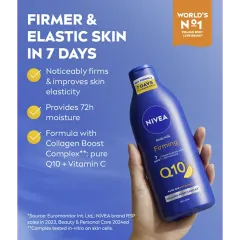 Nivea Q10 + Vitamin C Firming Body Lotion Dry Skin thumbnail 2
