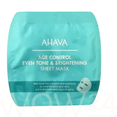 AHAVA Age Control Even Tone & Brightening Sheet Mask thumbnail 2